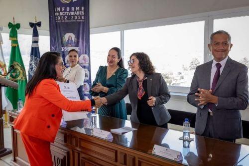 Autonomía sindical, pilar de la transformación de la UAEMéx: Patricia Zarza Delgado